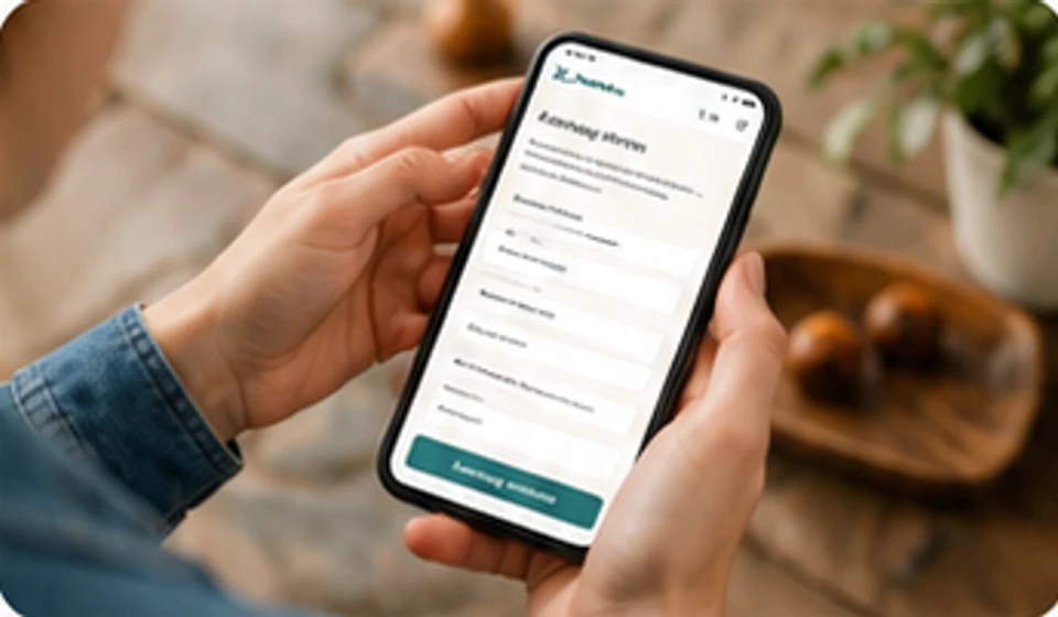 Online afrekenen op mobiel